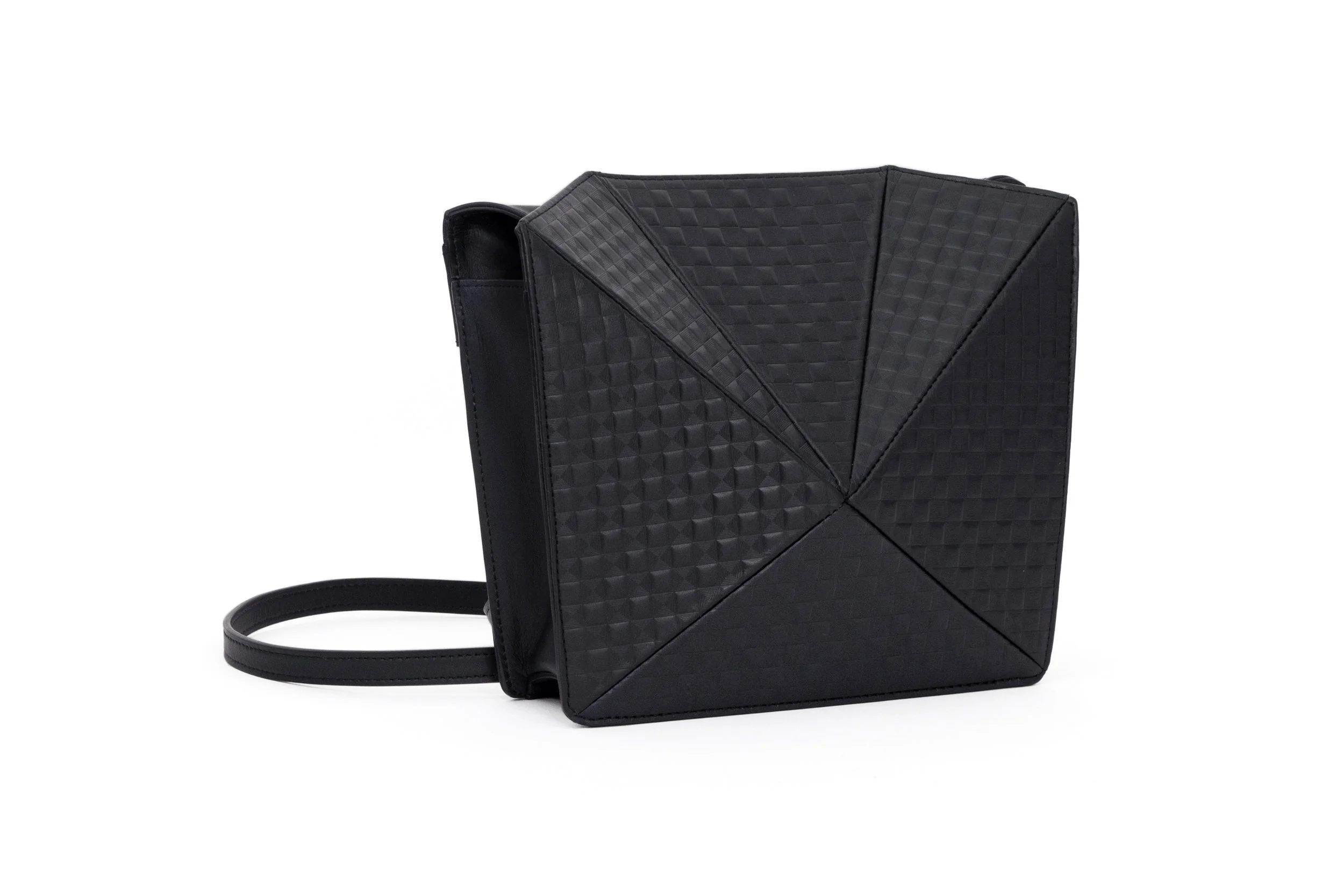 PrismClutch_Chequered_Bk_Threequarter.jpg