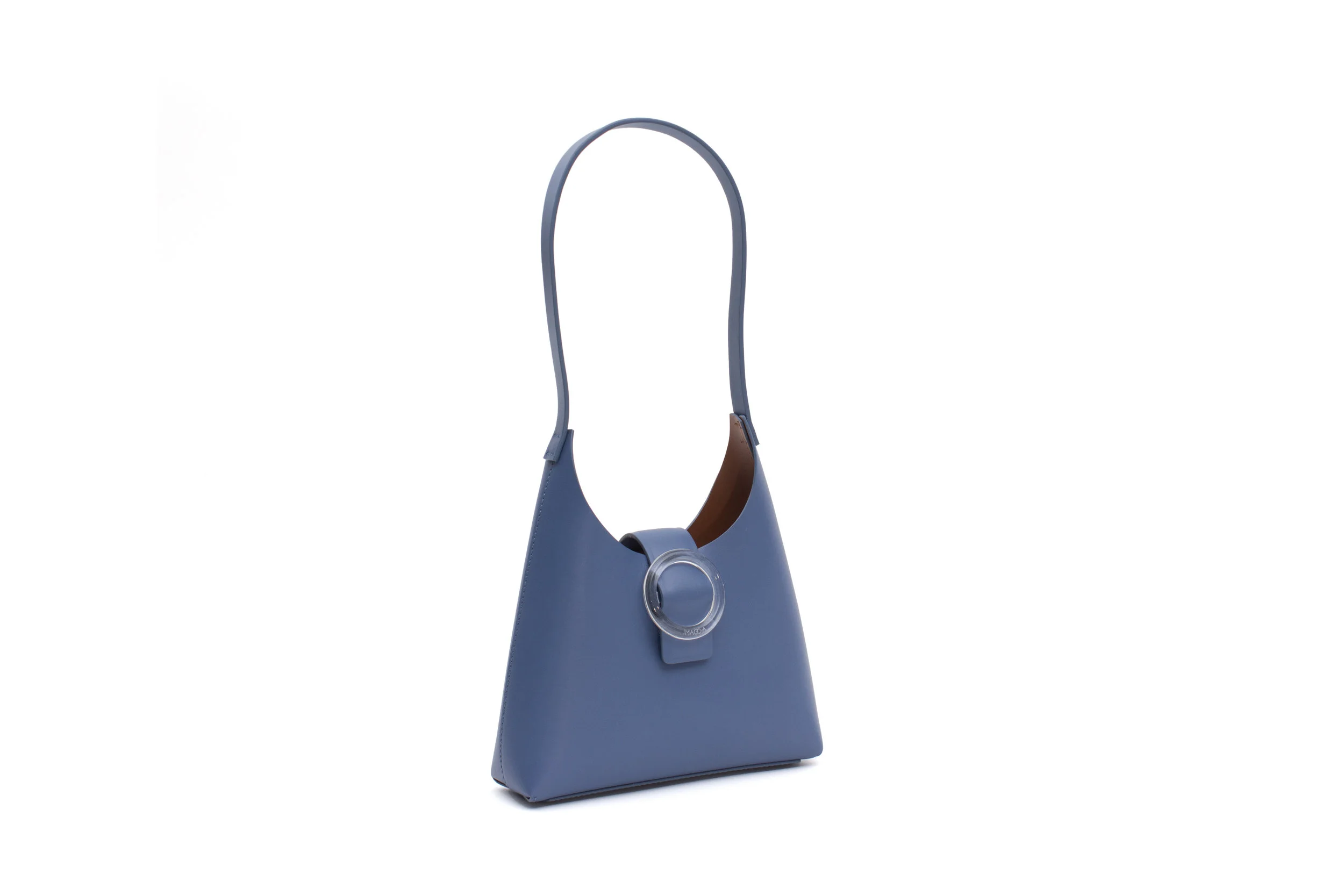 Nº44_LuciteBuckleMini_Bleu_Threequarters.jpg