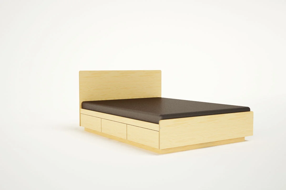 MARINO QUEEN BED with DRAWERS