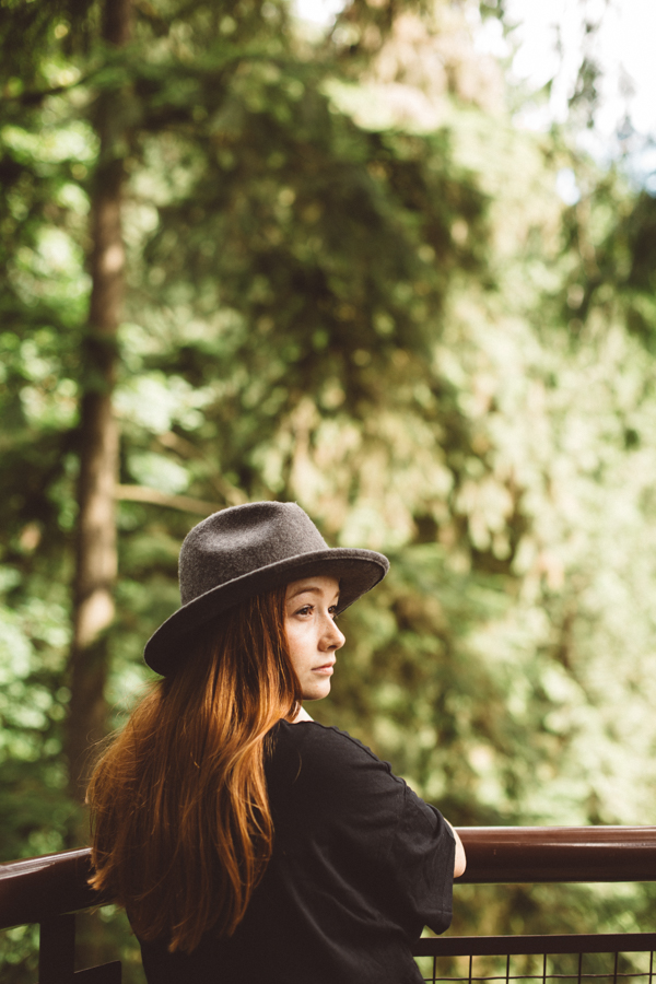 Canada's rainforests were a sight to see. 