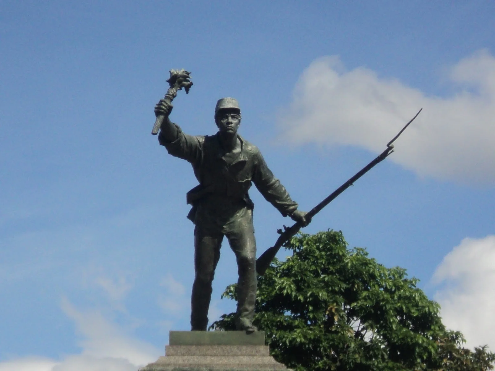Juan Santamaria Statue in Alajuela