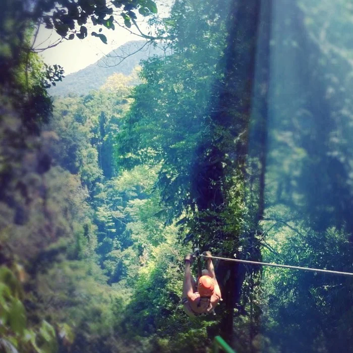 Ziplining in Costa Rica
