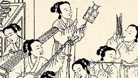 Musicians in ancient China 1122 BC