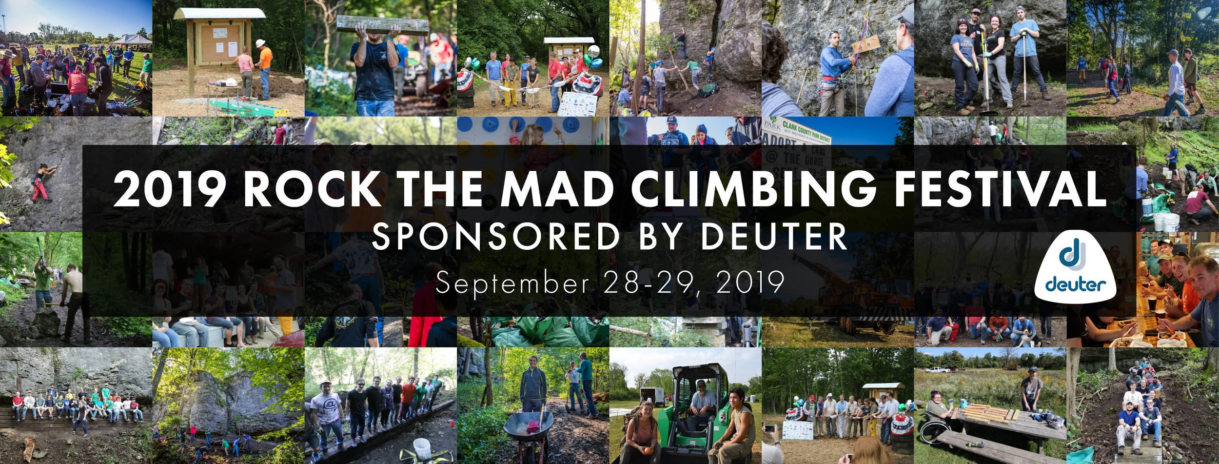 2019 Rock the Mad Climbing Festival sponsored by Deuter