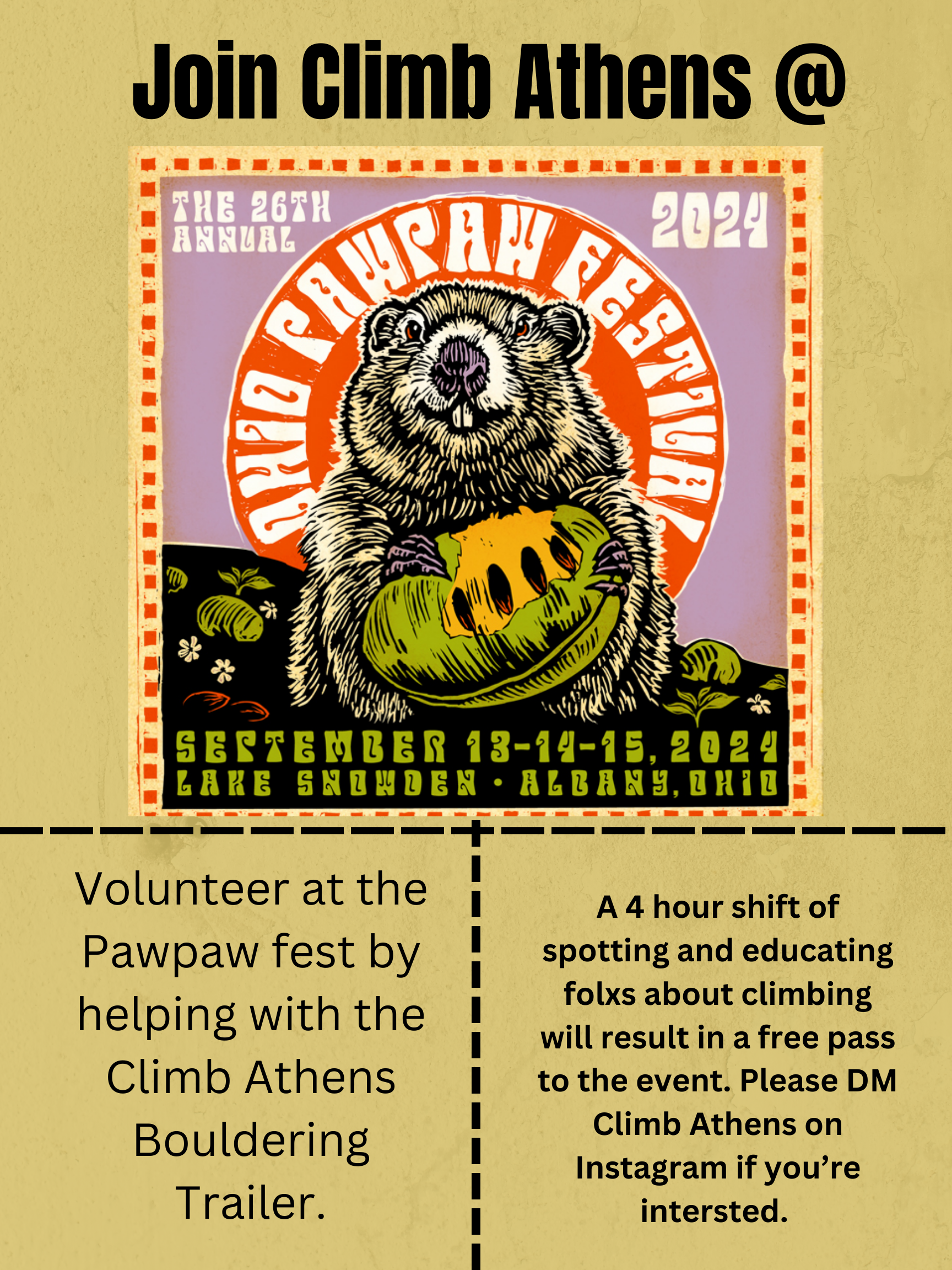 The 26th Annual Ohio PawPaw Festival