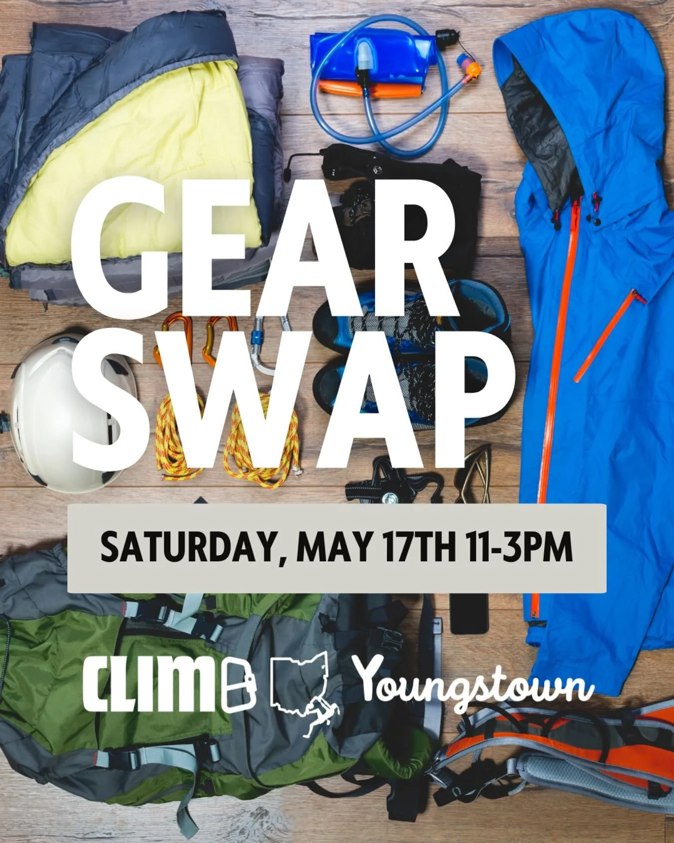COMMUNITY GEAR SWAP: SAVE THE DATE