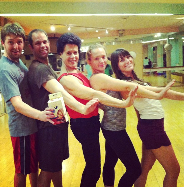 My fitness guru, The Weight Saint aka Richard Simmons. 
