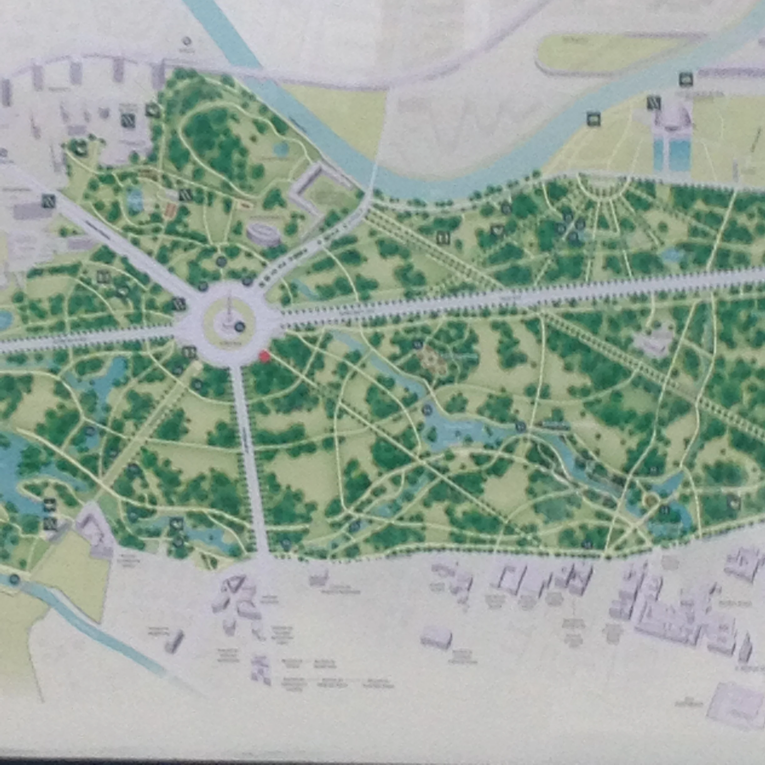 MAP OF THE TIERGARTEN