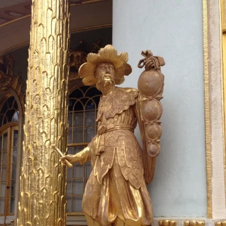 DETAIL FROM CHINESE HOUSE SANS SOUCI