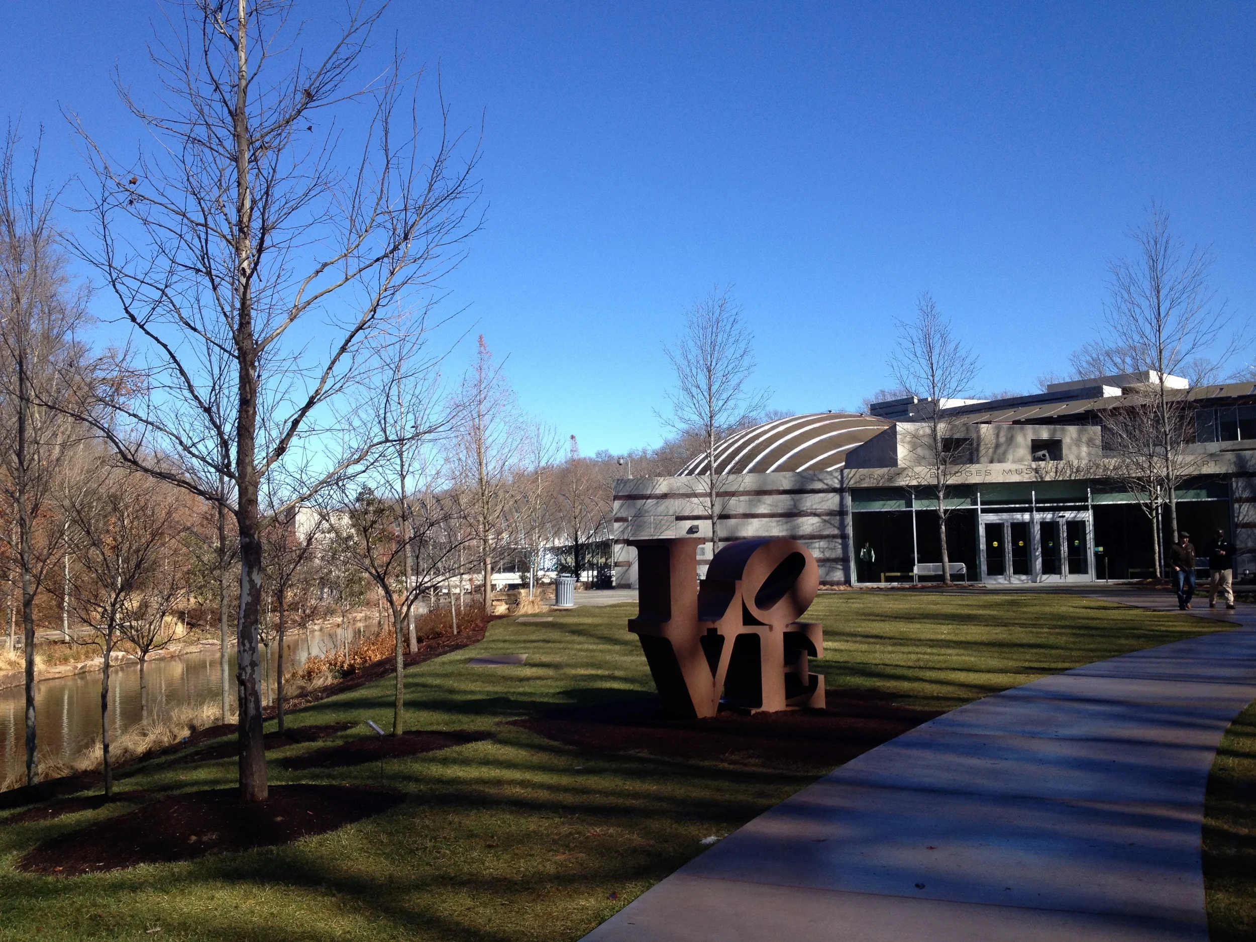 APPROACH TO CRYSTAL BRIDGES