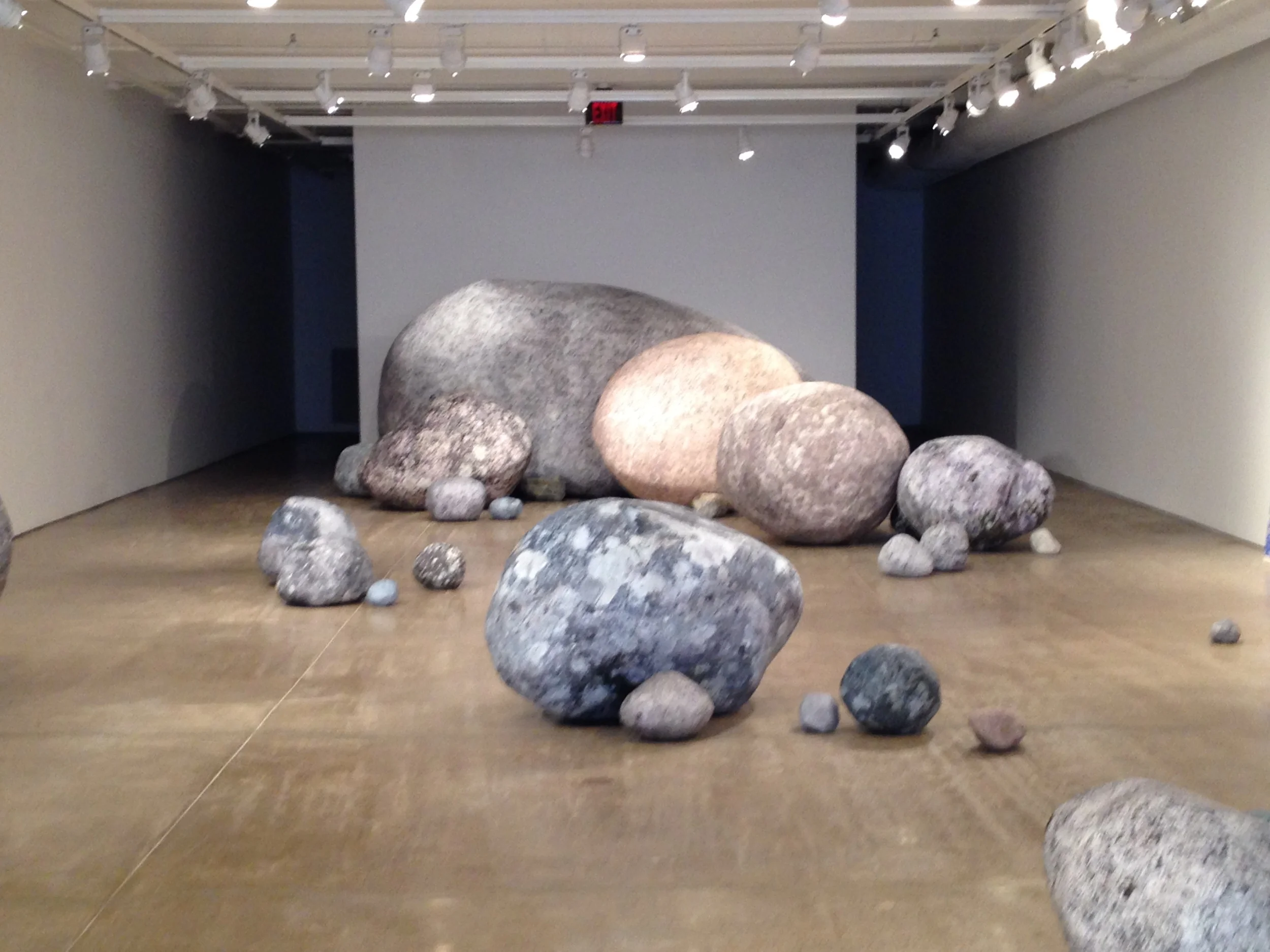 SARAH SZE'S INSTALLATION AT THE FABRIC WORKSHOP