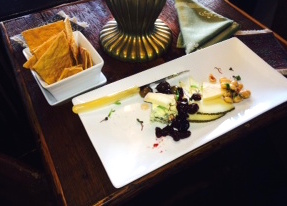  Gideon Ridge's cheese plate...yet another grace note at this lovely inn