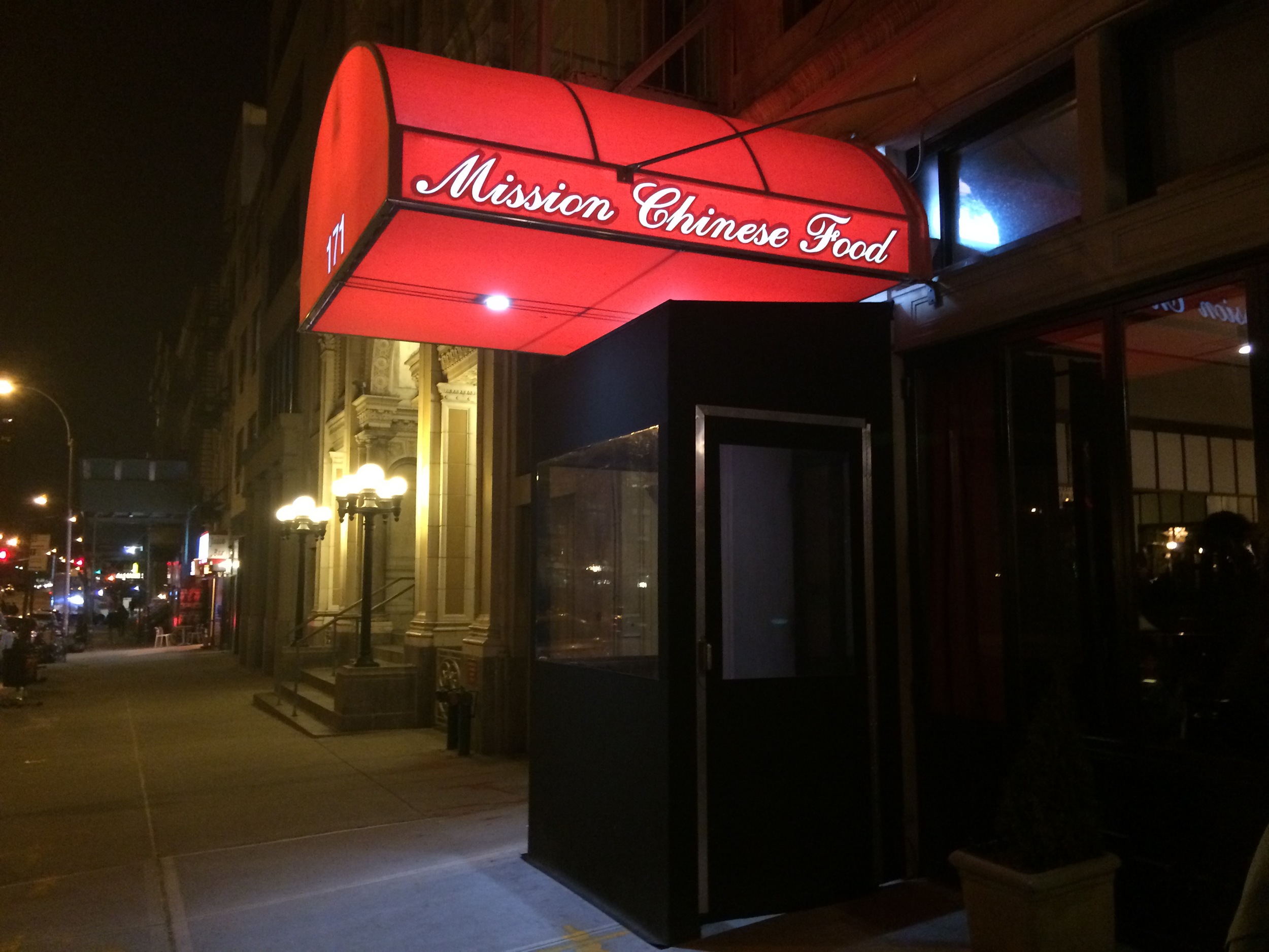 No more hunting for your Kung Pao Pastrami; the new Mission Chinese Food declares its location loud and clear.