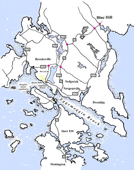 Blue Hill is the area's largest village. (Photo Credit: WikiImages)