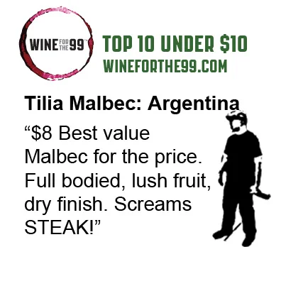 Top 10 Under $10: Tilia Malbec
