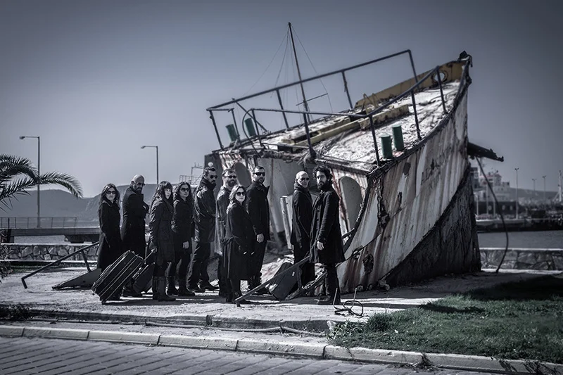 Heaven On Earth   an   interactive performance with the support    of the   Culture Programme of the European Union   direction : Vana Pefani   promo photo :   George Striftaris