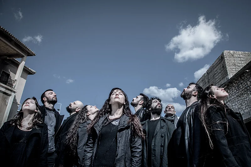 Heaven On Earth an interactive performance with the support of the  Culture Programme of the European Union  direction : Vana Pefani promo photo :  George Striftaris