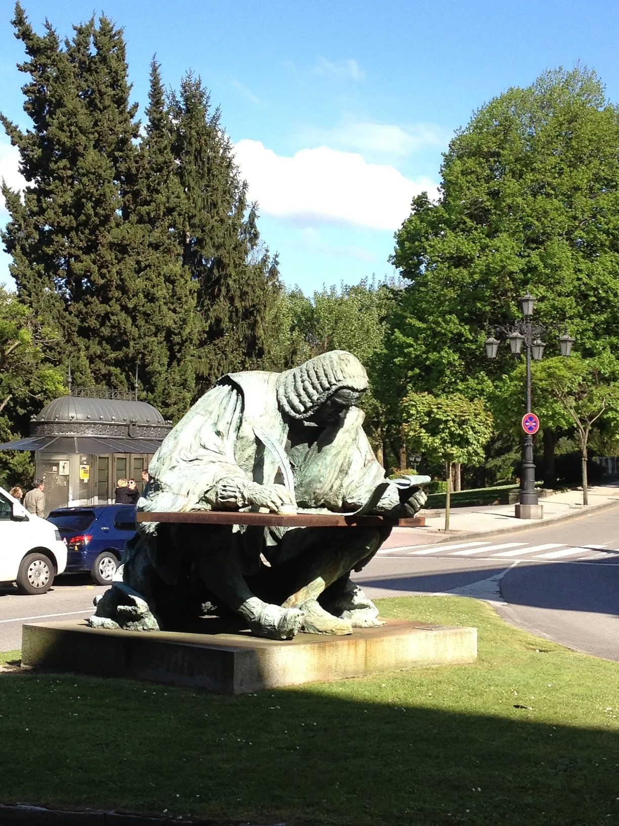 Monumento a Campomanes. Oviedo, Asturias. Foto VGA. 