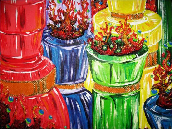 Acrylic & Mixed Media