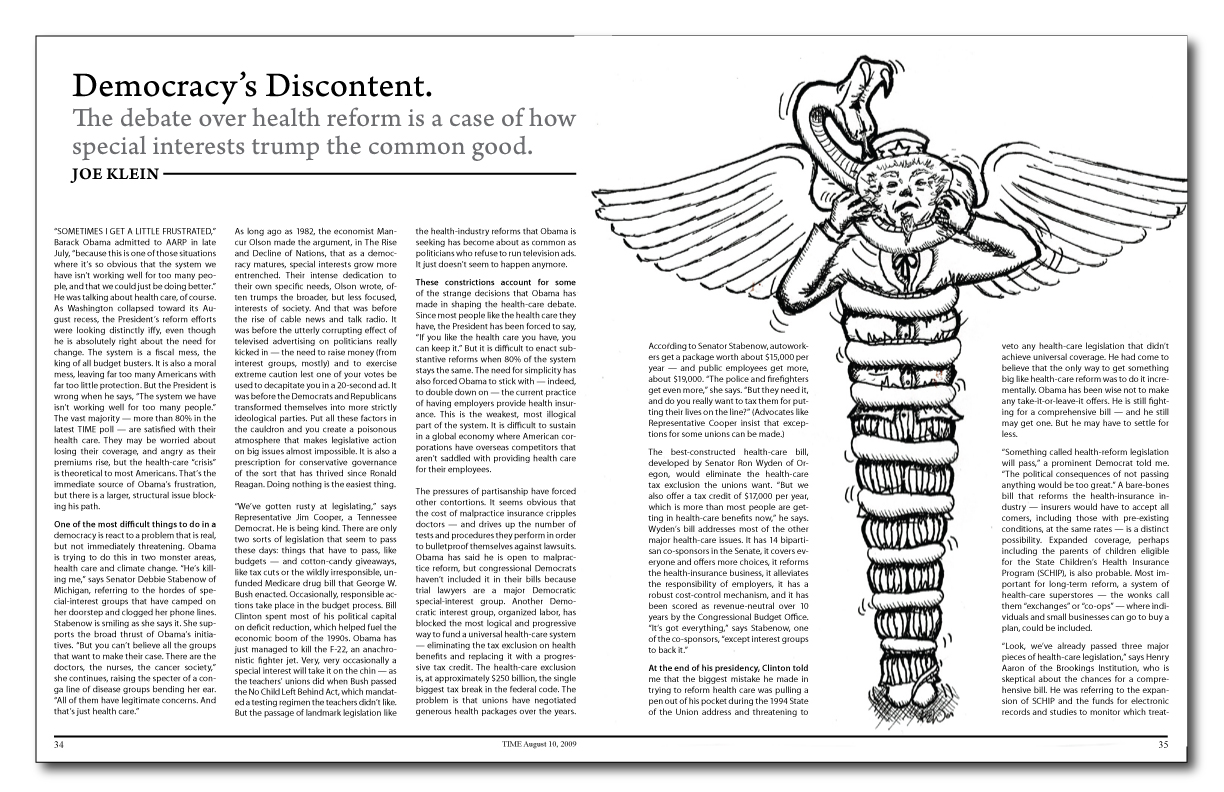 Editorial Spread | Pen & Ink