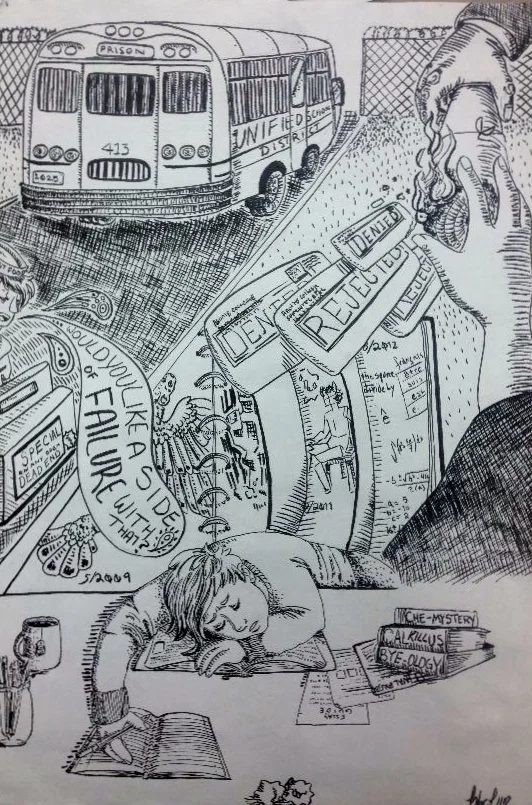 Final Project | Integrate Concept Media Choice Between Watercolor, Pen & Ink, or Graphite