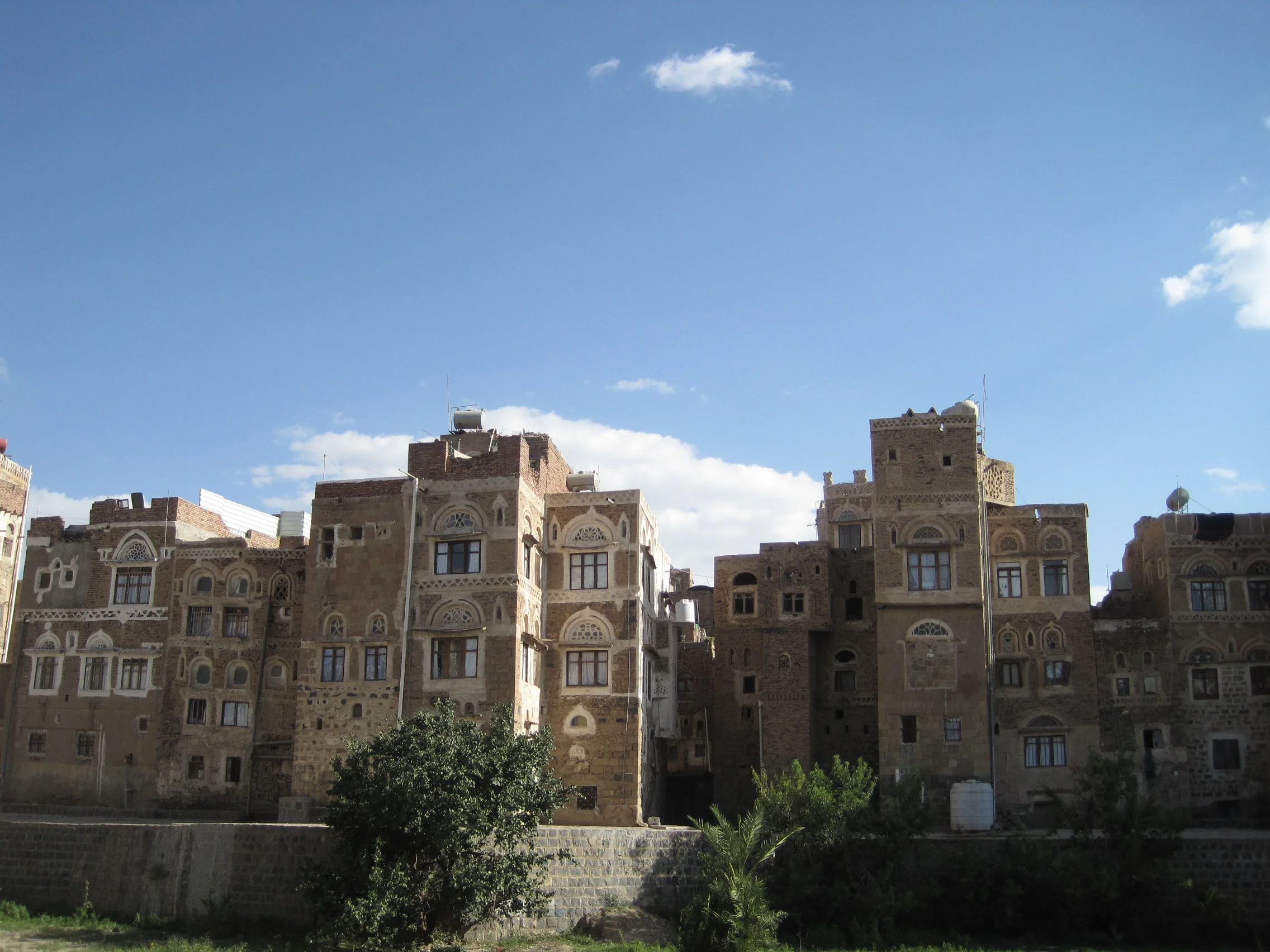 Sana'a Old City 'rijtjeshuizen'