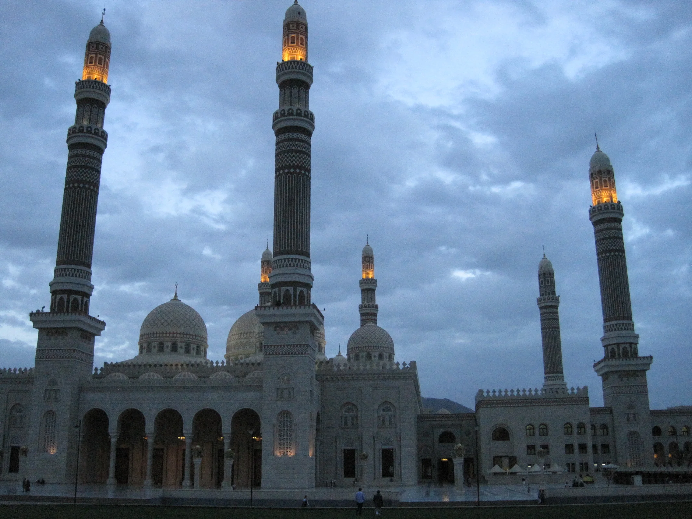 Entrance to Saleh's mosque