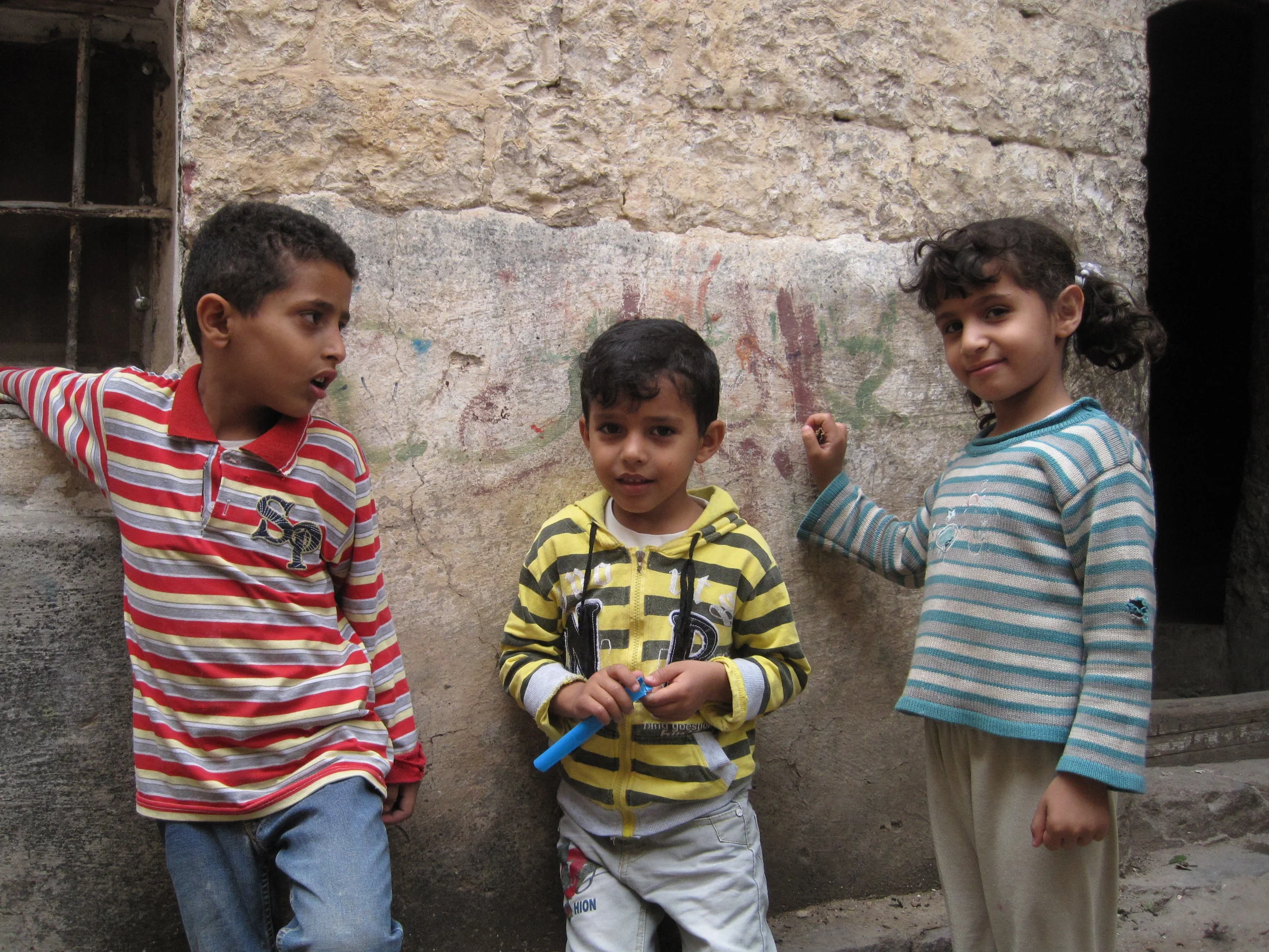 Striking a pose in Ibb