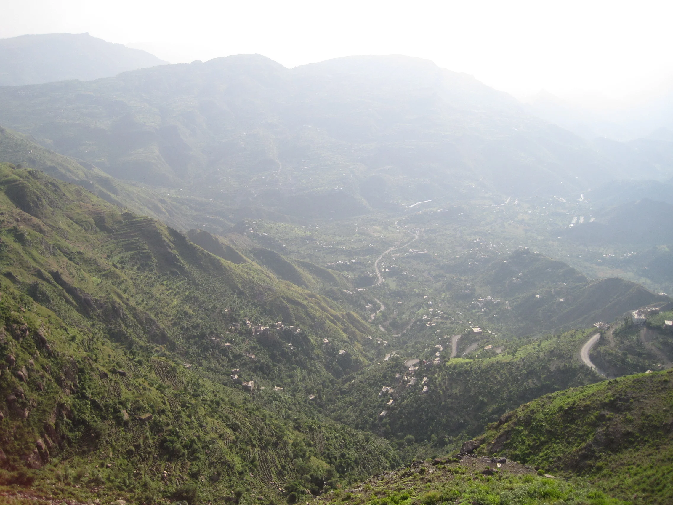 Mountains around Ibb