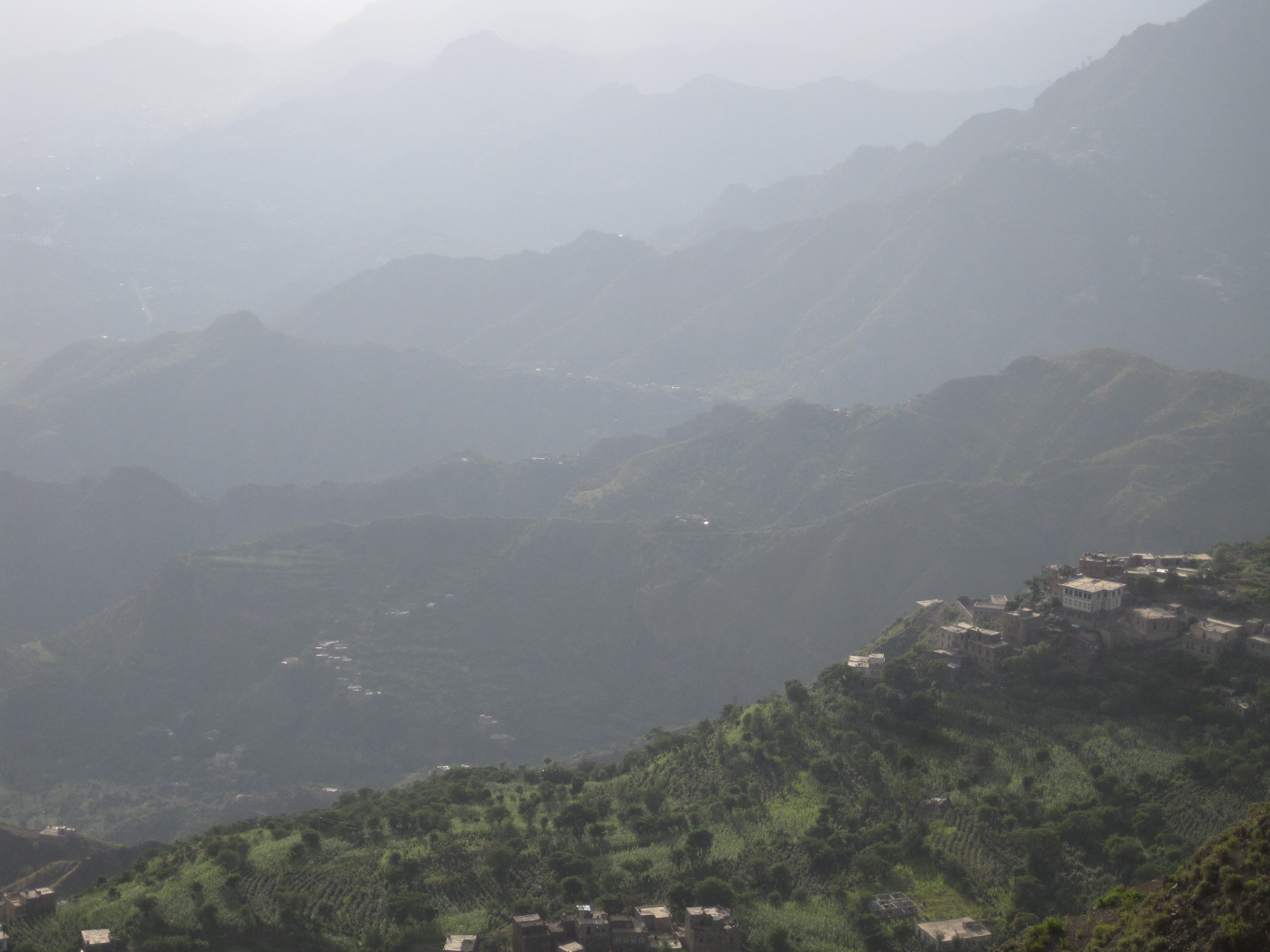 Mountains around Ibb