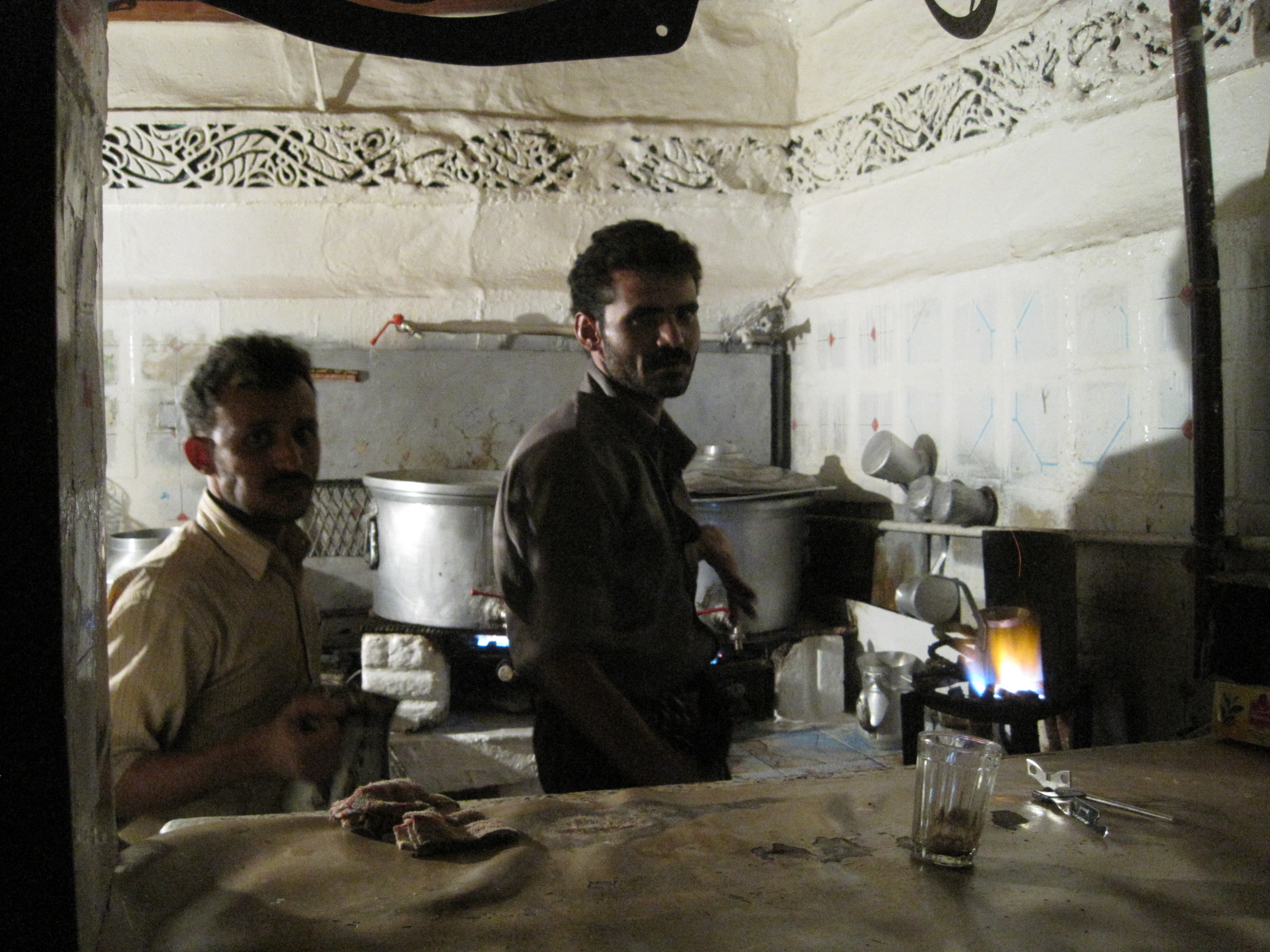 Sana'a Old City tea shop