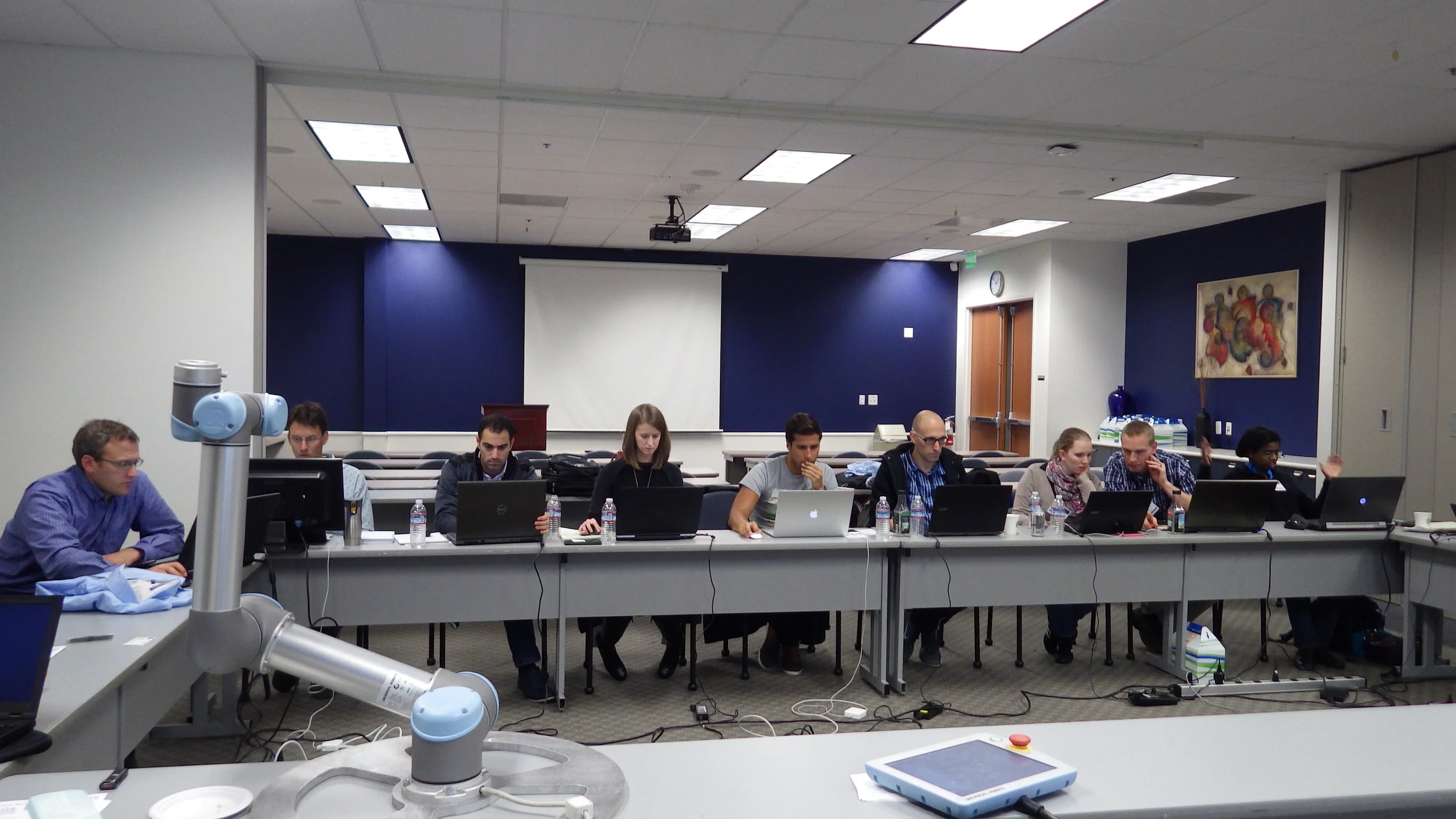 The first two days focused on ROS fundamentals and motion planning