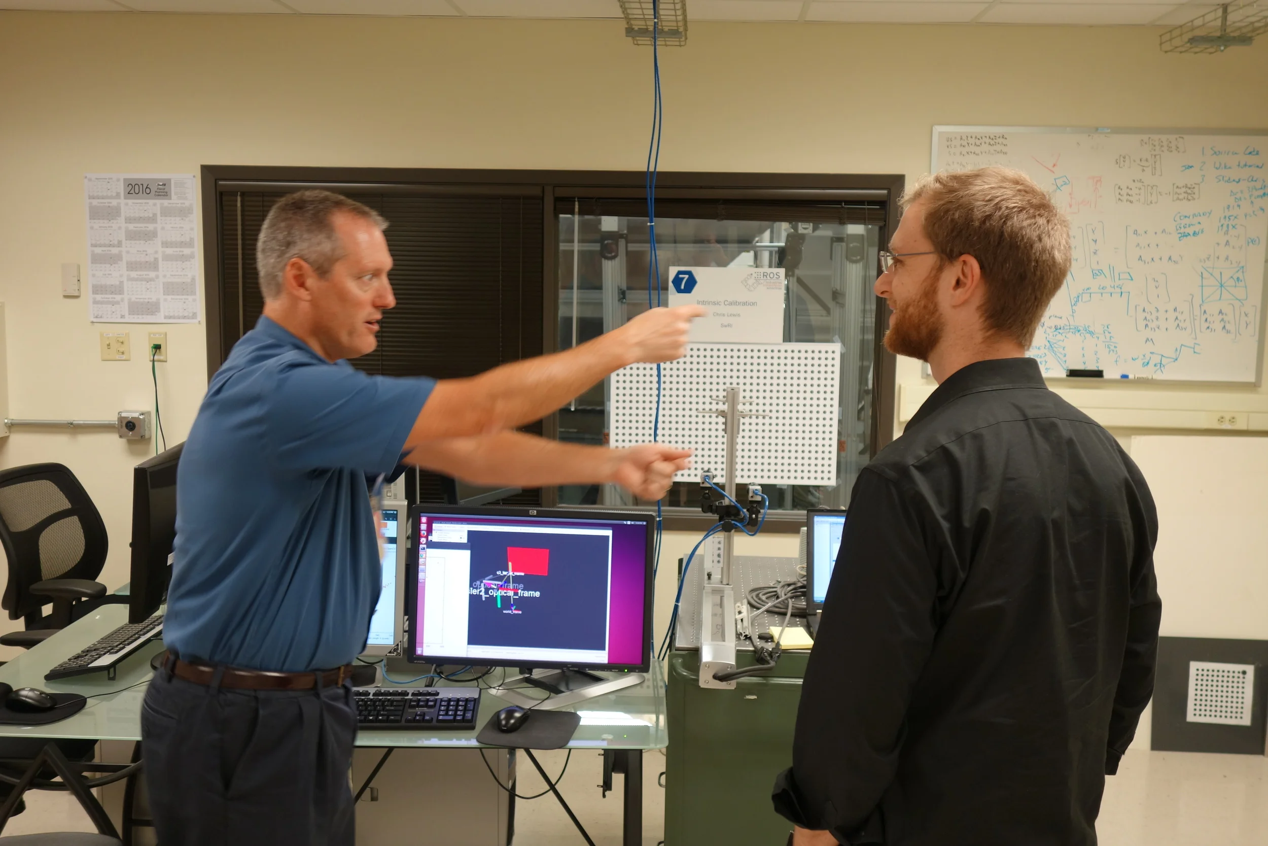  Intrinsic calibration.