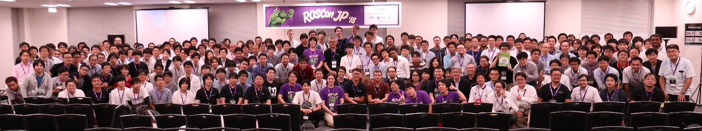 FiG 7. Group photo with the ROSCON Japan committee and participants