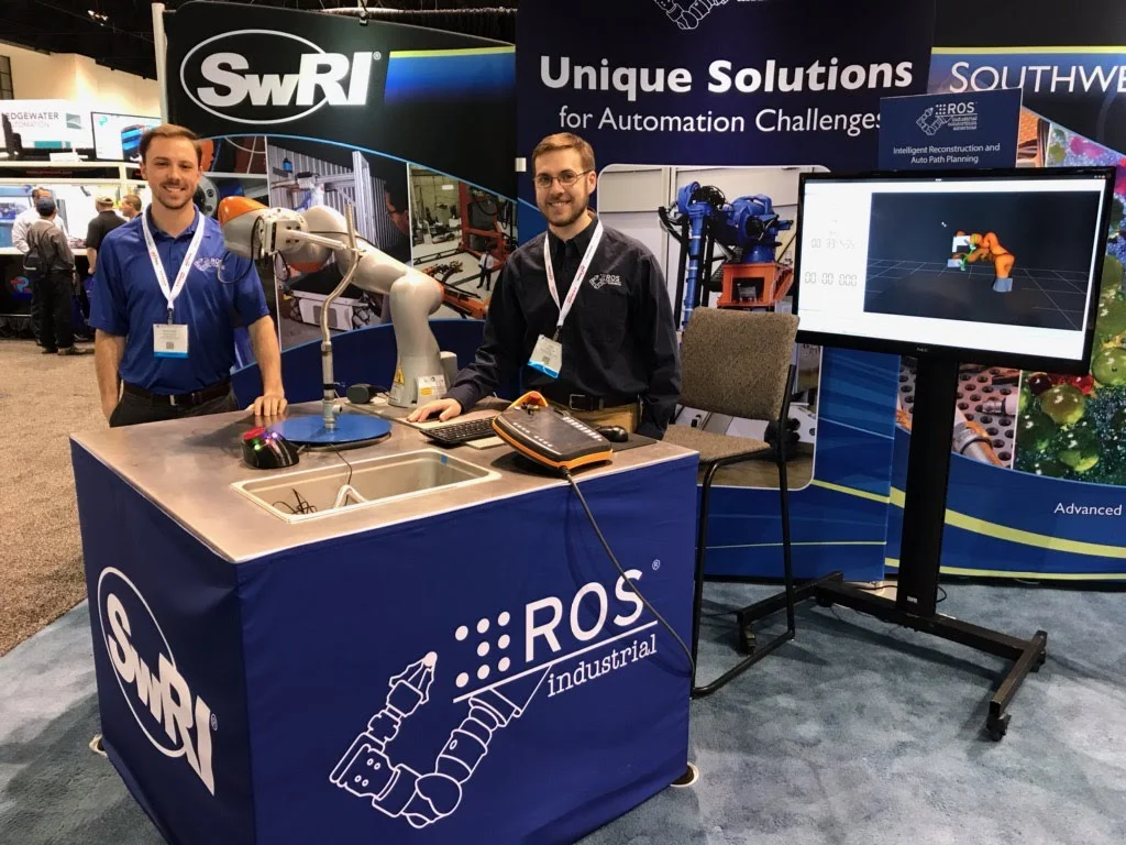 Michael Ripperger & Joseph Schornak on location at Automate 2019