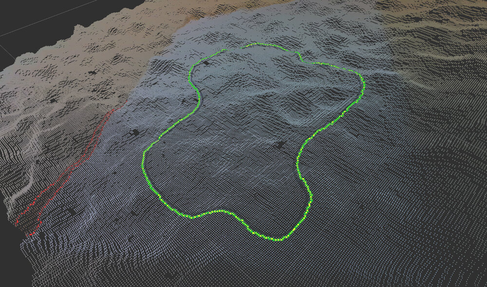 figure 2b. amoeba region detection
