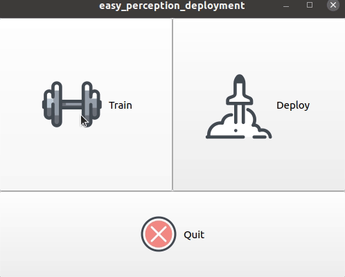 Figure 2. Startup GUI of EPD