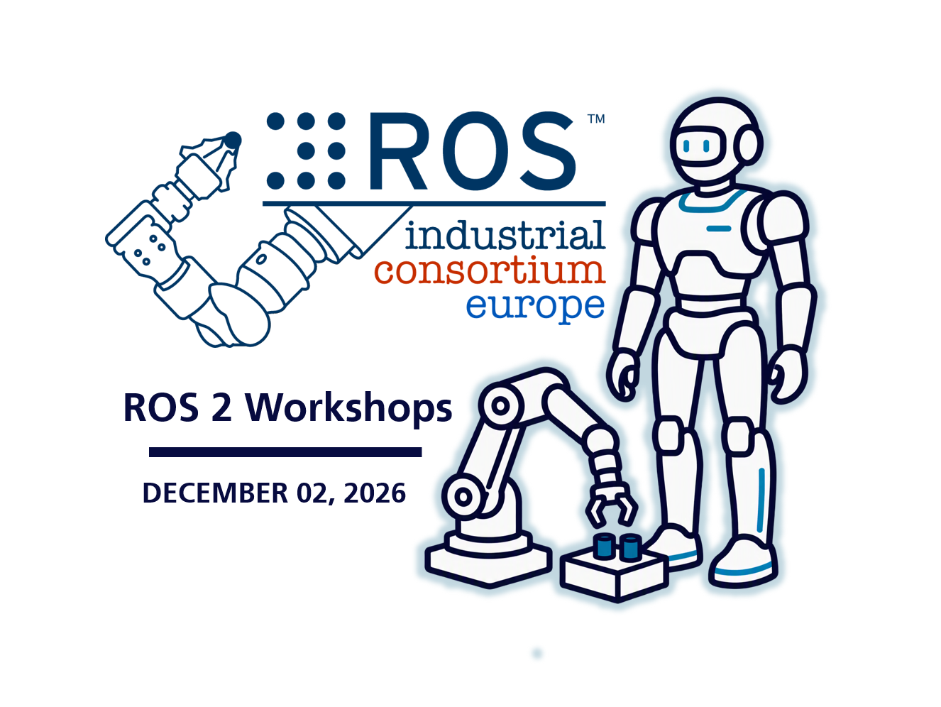 ROS-I EU Workshops (Dec 2026)