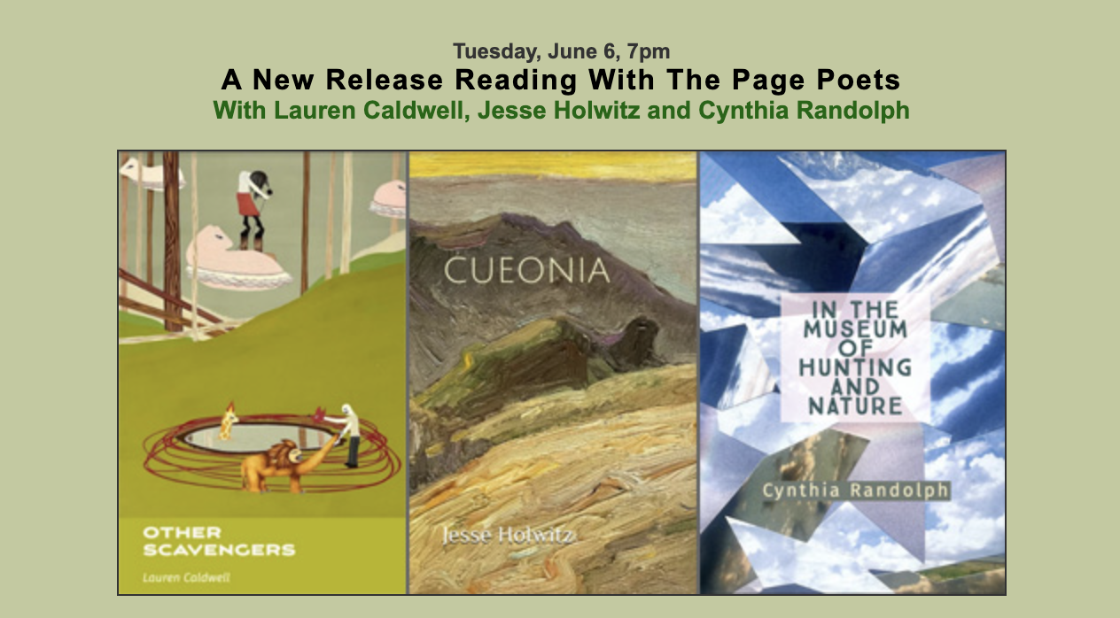 Opening Reading at The Green Arcade Bookstore for In the Museum of Hunting and Nature 