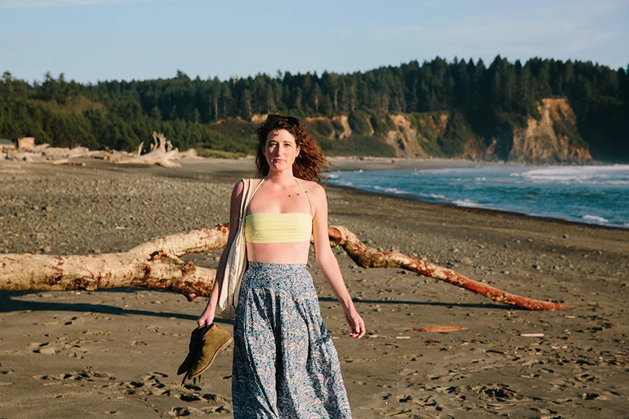 Me, La Push, WA, 2014 Photograph by Melissa Morgan Walbridge