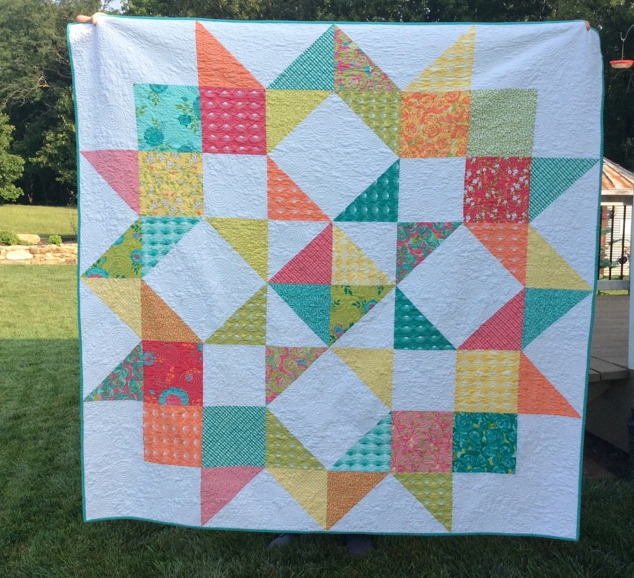 Moda Love quilt (uses a layer cake)