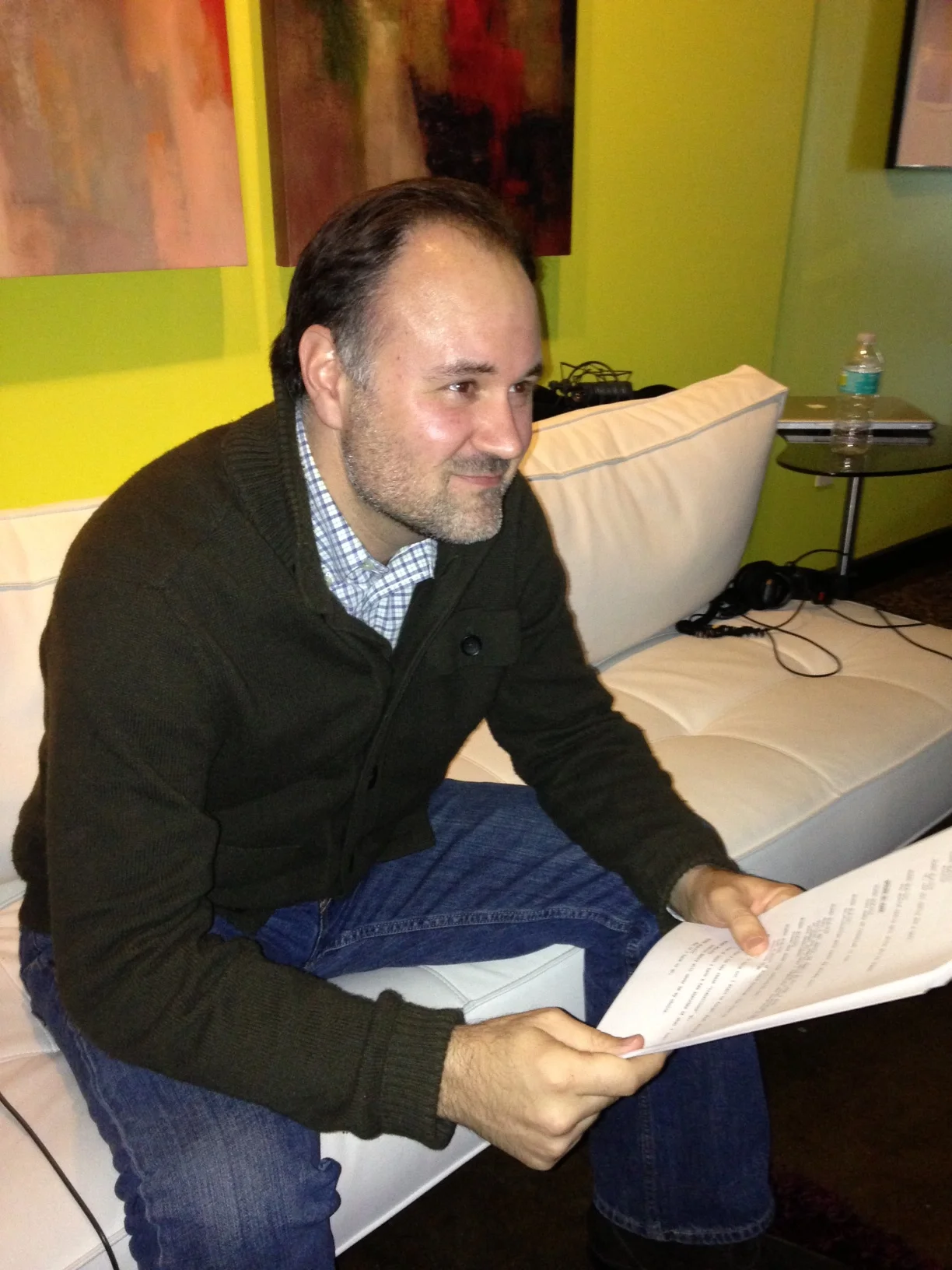  Watching the magic happen. Such a great cast and crew, hard not to smile.&nbsp; 