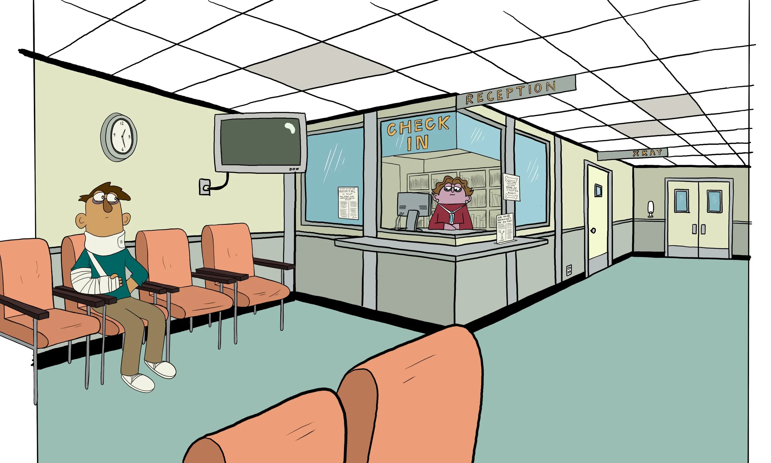  Design for waiting room 