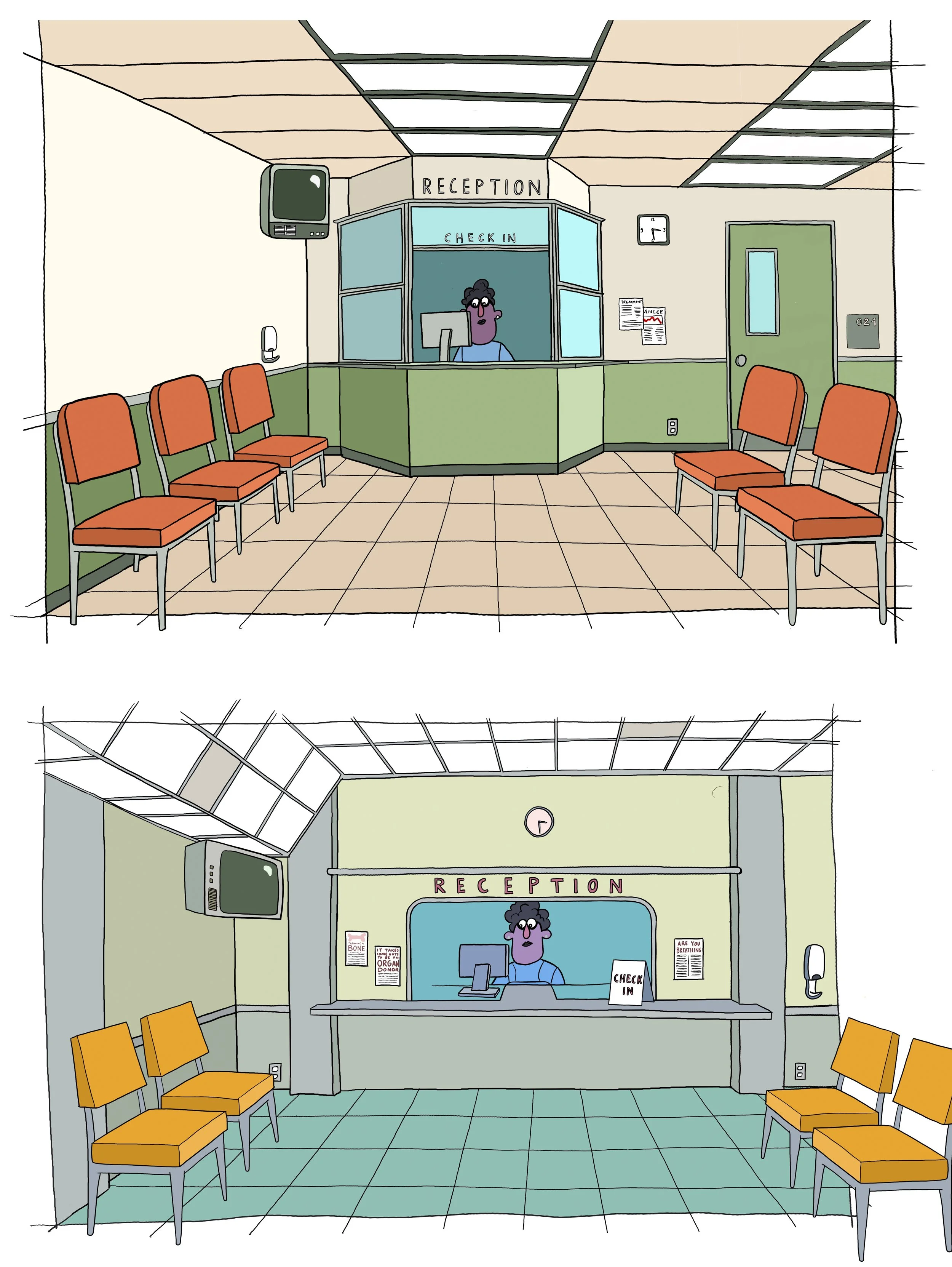  Other designs for the waiting room 