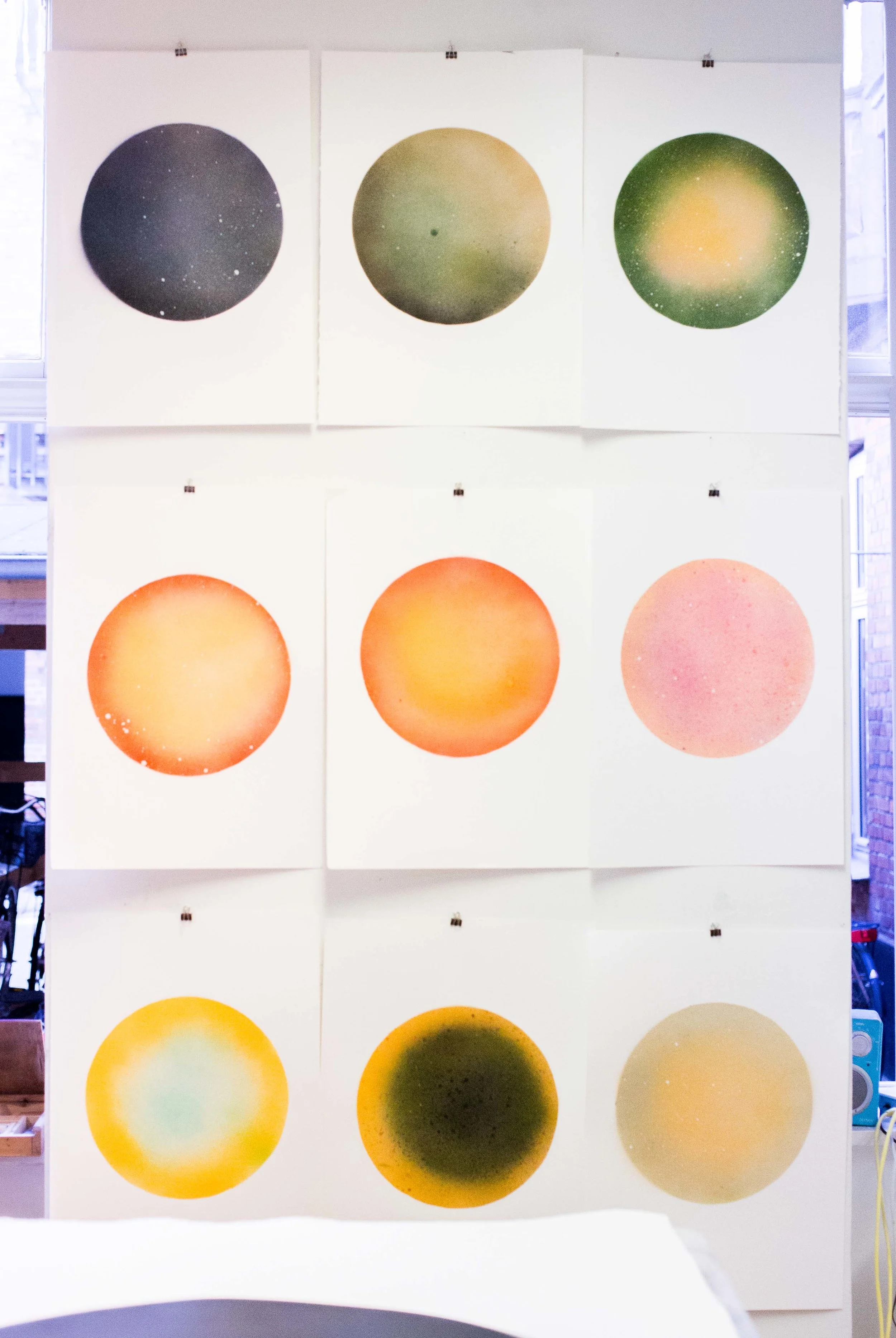 Prototypes of work where you can see her inspiration take effect. What I would do to have these, I do not know!