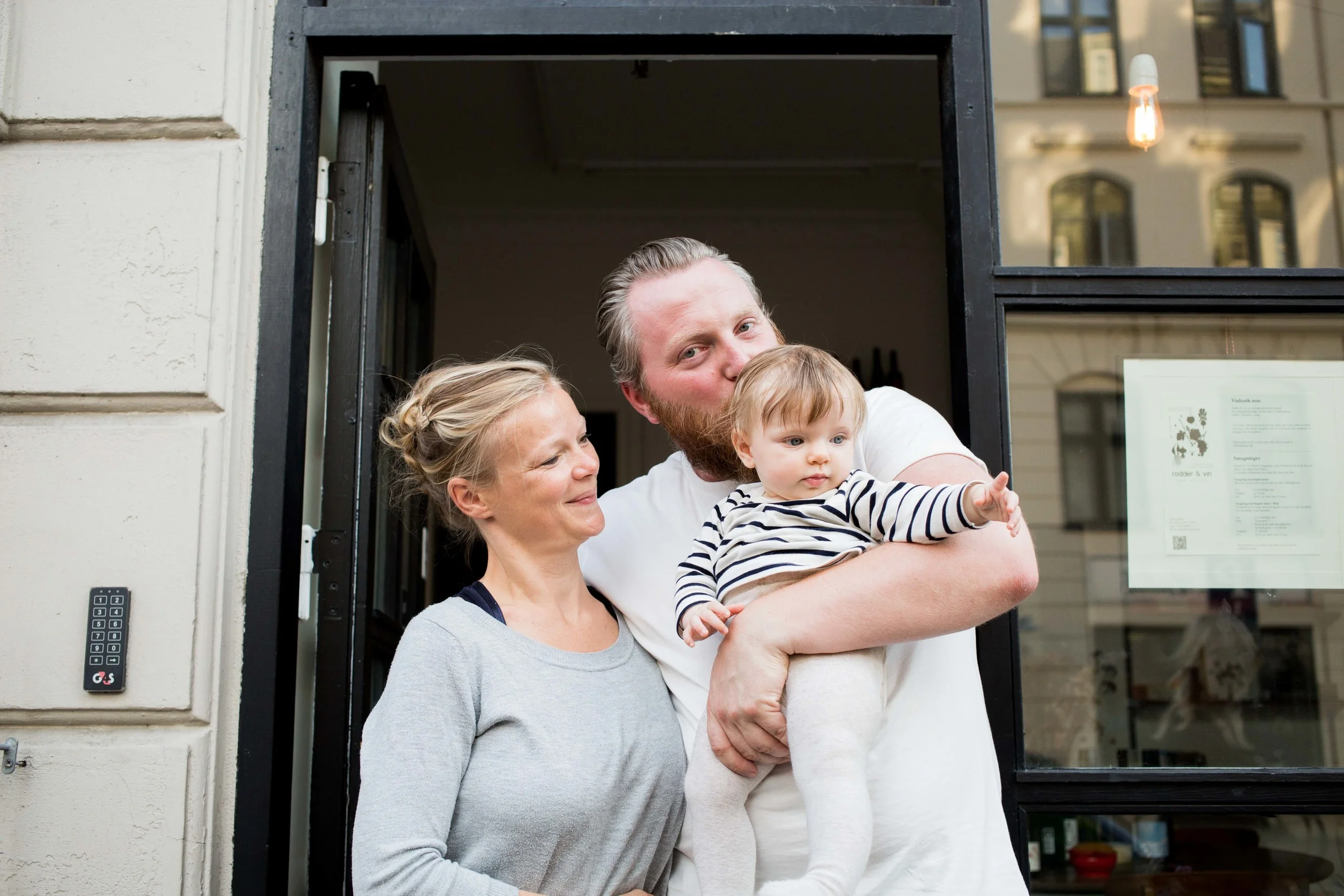 Solfinn and his beautiful family. They had just spend 3 weeks in Paris for their holiday and were back in Denmark to cook up a storm.