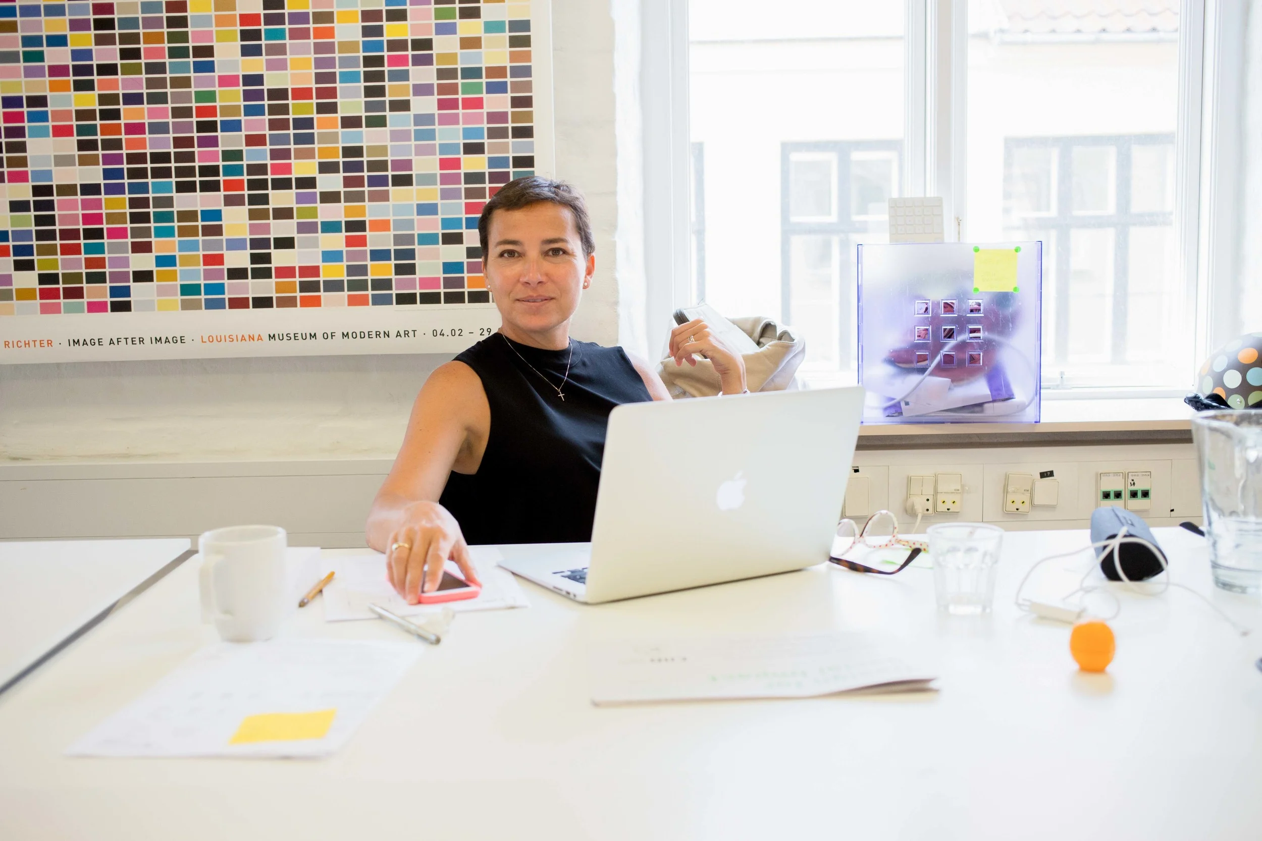 This is Simona Maschi who is the Co-Founder and CEO of CIID. Pretty much a rockstar but you can already tell by the photo.