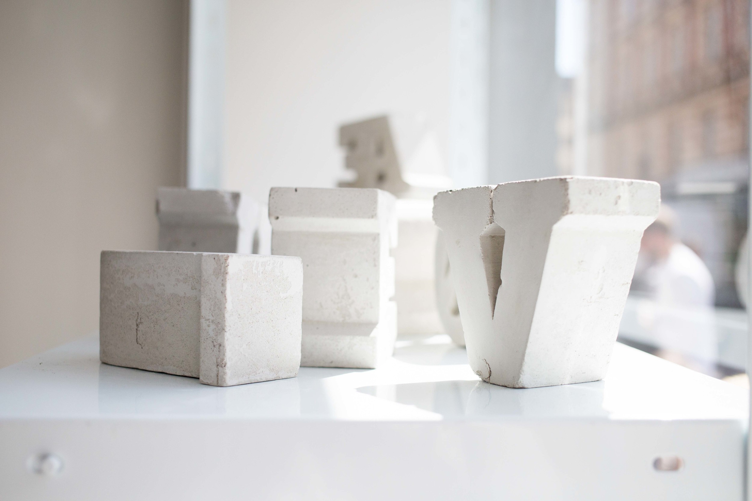 I really wish I could bring one of these things home with me. Concrete lettering. How delightful.