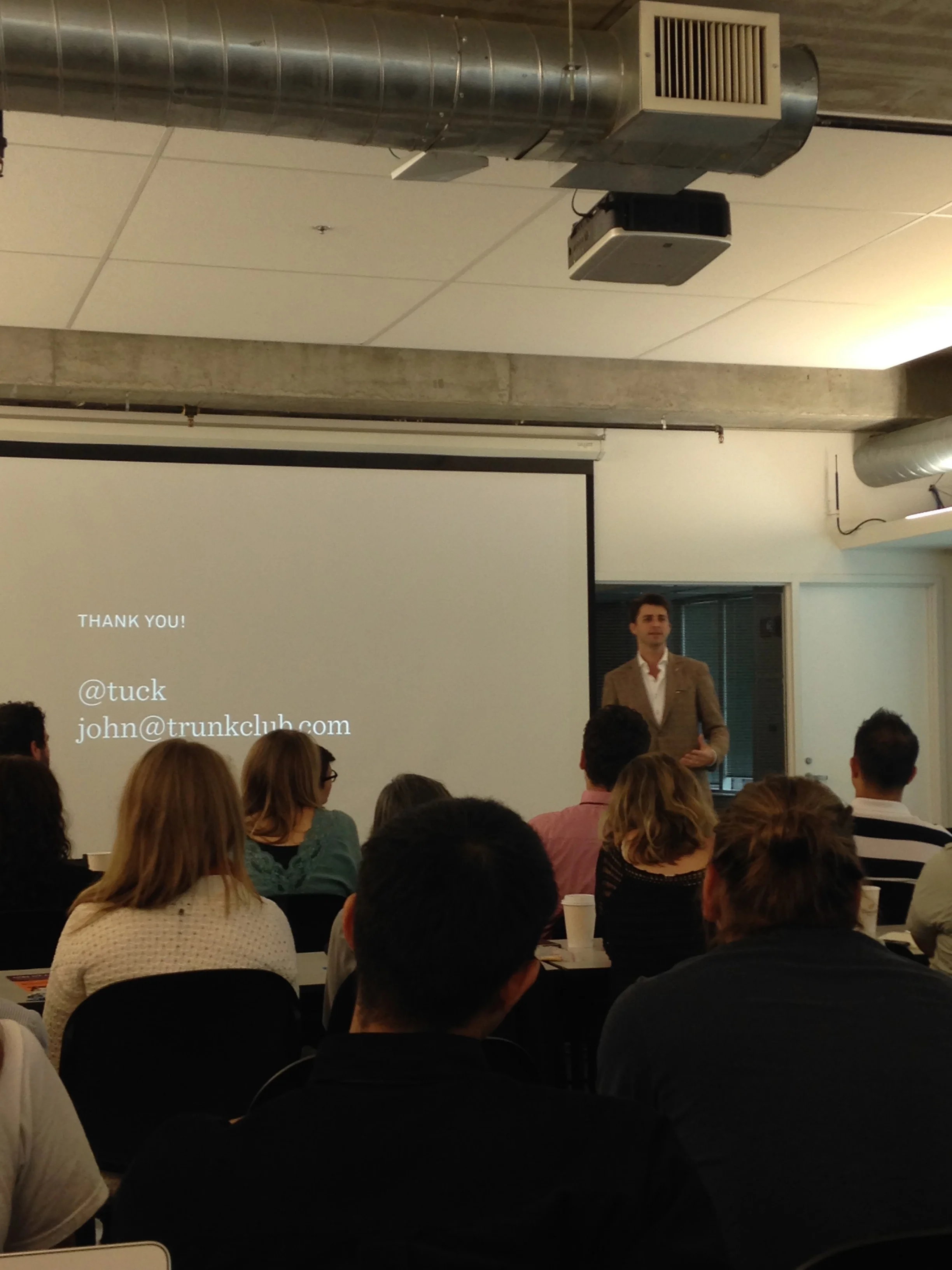 John Tuck from TrunkClub