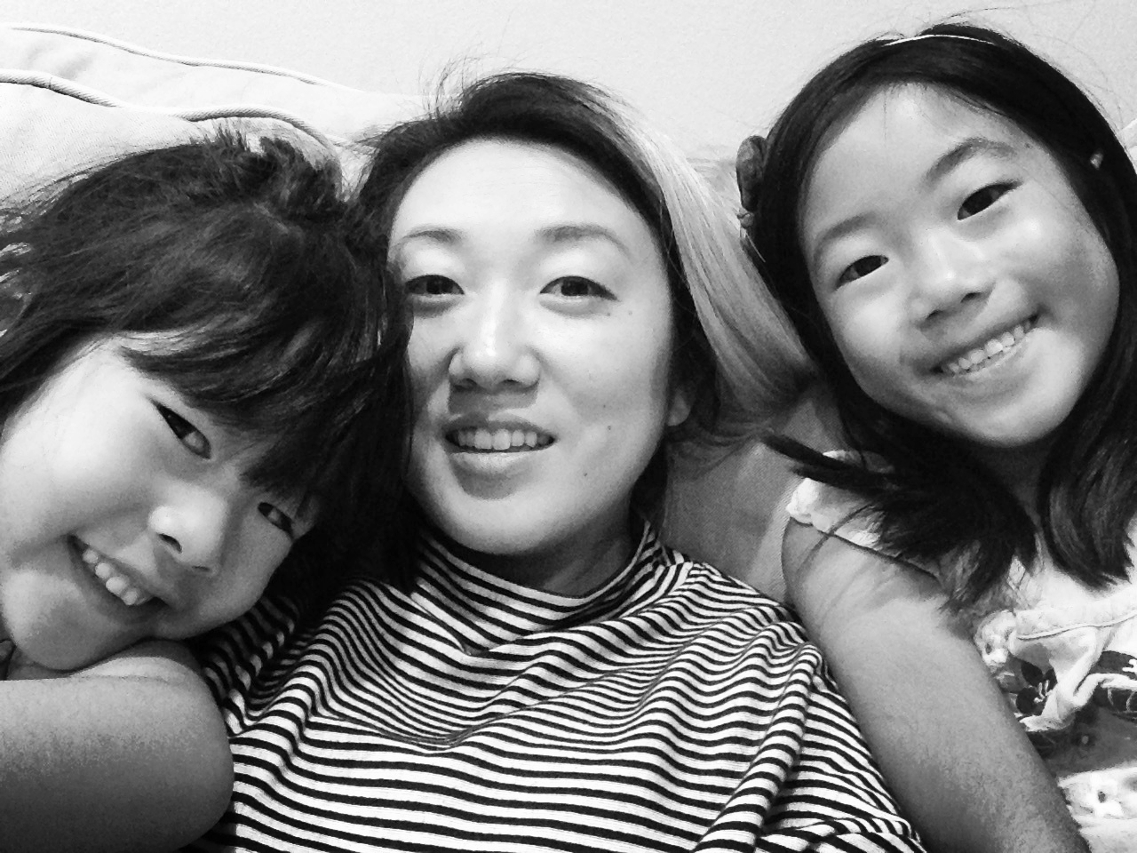 Spending time with my adorable and spunky nieces.